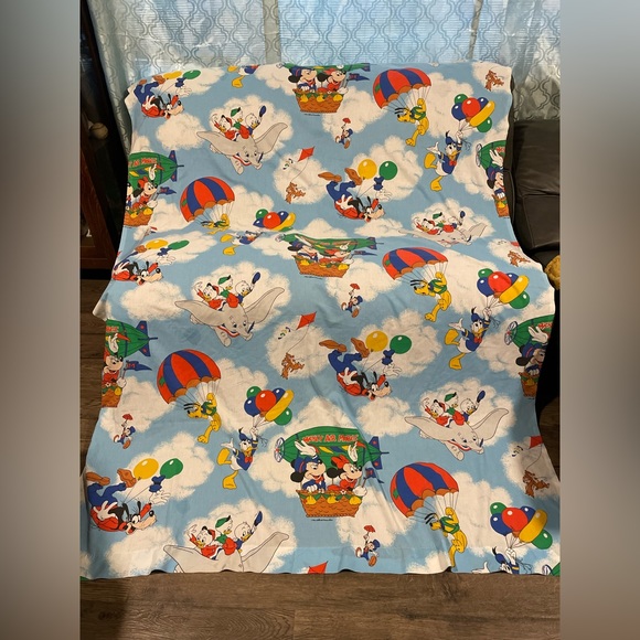 Walt Disney Bedding Vintage Disney Mickey Minnie Donald Goofy Flat